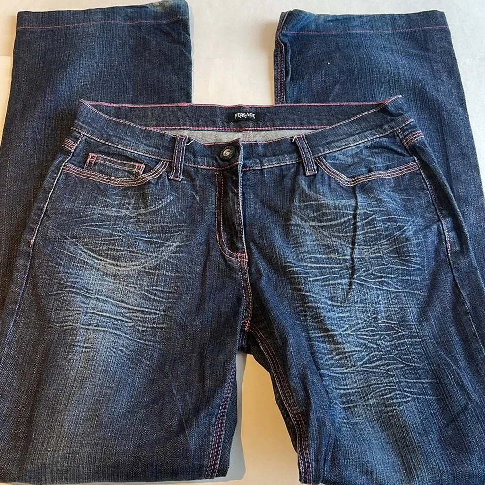 VINTAGE WOMEN'S VERSACE SPORT JEANS - Picture 3 of 6